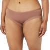 imageAmazon Essentials Womens Cotton and Lace Hipster Underwear Pack of 4BrownLight RoseSalmon Pink