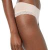 imageAmazon Essentials Womens Cotton and Lace Hipster Underwear Pack of 4BrownLight RoseSalmon Pink