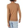 imageAmazon Essentials Womens Lightweight Crewneck Cardigan Sweater Available in Plus SizeCamel Heather