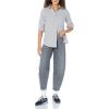imageAmazon Essentials Womens Long Sleeve Button Down Stretch Oxford Shirt Available in Plus SizeGrey