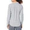 imageAmazon Essentials Womens Long Sleeve Button Down Stretch Oxford Shirt Available in Plus SizeGrey