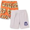 imageAmazon Essentials Disney  Marvel  Star Wars Boys and Toddlers Mesh Basketball Gym Shorts Pack of 2Star Wars Rebel Logo