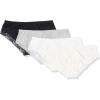 Black/Light Grey Marl/White
