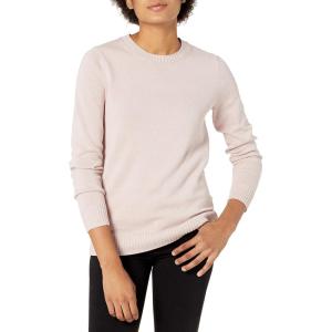 imageAmazon Essentials Womens 100 Cotton Crewneck Sweater Available in Plus SizeLilac