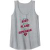 imageAmazon Essentials DC Comics Its a Bird Its a Plane Its Superman Tank TopHeather Grey