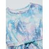 imageAmazon Essentials Disney  Marvel  Star Wars  Frozen  Princess Girls and Toddlers ShortSleeve Knit Dress Pack of 2GreyBlueFrozen SistersTie Dye