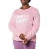 imageAmazon Essentials Disney  Marvel  Star Wars  Princess Womens Fleece Crew SweatshirtsMickey Oh Boy