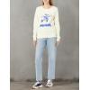 imageAmazon Essentials Disney  Marvel  Star Wars  Princess Womens Fleece Crew SweatshirtsMinnie Joy