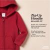 imageAmazon Essentials Girls and Toddlers Fleece ZipUp Hoodie SweatshirtWhite Ditsy Floral