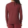 imageAmazon Essentials Henley Long Sleeve Shirts for Men RegularFit WaffleBurgundy