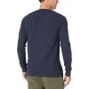 imageAmazon Essentials Henley Long Sleeve Shirts for Men RegularFit WaffleNavy