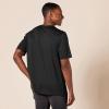 imageAmazon Essentials Henley Shirts for Men Short Sleeve QuickDry Jersey RegularFit 2PackBlack