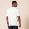 imageAmazon Essentials Henley Shirts for Men Short Sleeve QuickDry Jersey RegularFit 2PackBlueWhite