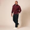 imageAmazon Essentials Mens ClassicFit WrinkleResistant Pleated Chino Pant Available in Big ampamp TallBlack