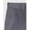imageAmazon Essentials Mens ClassicFit WrinkleResistant Pleated Chino Pant Available in Big ampamp TallCharcoal