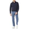 imageAmazon Essentials Mens ClassicFit WrinkleResistant Pleated Chino Pant Available in Big ampamp TallIndigo