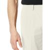 imageAmazon Essentials Mens ClassicFit WrinkleResistant Pleated Chino Pant Available in Big ampamp TallStone