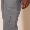 imageAmazon Essentials Mens StraightFit Stretch Cargo Pant Available in Big ampamp TallDark Grey