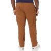 imageAmazon Essentials Mens StraightFit Stretch Cargo Pant Available in Big ampamp TallLight Brown