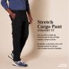 imageAmazon Essentials Mens StraightFit Stretch Cargo Pant Available in Big ampamp TallLight Brown