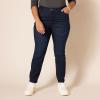 imageAmazon Essentials Skinny Jeans for Women StretchyDark Wash