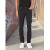 imageAmazon Essentials Slim Fit Khaki Pants for Men 5Pocket Stretch TwillBlack