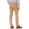 imageAmazon Essentials Slim Fit Khaki Pants for Men 5Pocket Stretch TwillDark Khaki Brown