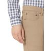 imageAmazon Essentials Slim Fit Khaki Pants for Men 5Pocket Stretch TwillKhaki Brown