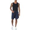 imageAmazon Essentials SlimFit Mens Tank  Casual WearBlackBlue