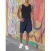 imageAmazon Essentials SlimFit Mens Tank  Casual WearBlackBlue
