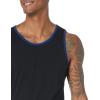 imageAmazon Essentials SlimFit Mens Tank  Casual WearBlackBlue