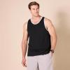 imageAmazon Essentials SlimFit Mens Tank  Casual WearBlackWhite