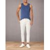 imageAmazon Essentials SlimFit Mens Tank  Casual WearBlue Heather