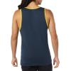 imageAmazon Essentials SlimFit Mens Tank  Casual WearNavyYellow