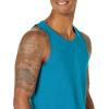 imageAmazon Essentials SlimFit Mens Tank  Casual WearTeal Blue