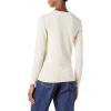imageAmazon Essentials Womens ClassicFit Lightweight LongSleeve VNeck Sweater Available in Plus SizePale Peach