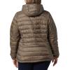 imageAmazon Essentials Womens Lightweight LongSleeve FullZip WaterResistant Packable Hooded Puffer JacketCamel Cheetah