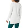 imageAmazon Essentials Womens Lightweight LongSleeve VNeck Tunic Sweater Available in Plus SizeIvory