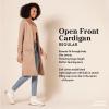 imageAmazon Essentials Womens Lightweight Longer Length Cardigan Sweater Available in Plus SizePale Peach