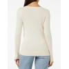 imageAmazon Essentials Womens LongSleeve Lightweight Crewneck Sweater Available in Plus SizePale Peach