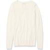 imageAmazon Essentials Womens LongSleeve Lightweight Crewneck Sweater Available in Plus SizePale Peach