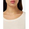 imageAmazon Essentials Womens LongSleeve Lightweight Crewneck Sweater Available in Plus SizePale Peach