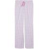 imageAmazon Essentials Womens Poplin Sleep PantBlue Dusty Purple Gingham