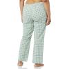 imageAmazon Essentials Womens Poplin Sleep PantBlue Sage Green Gingham