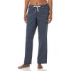 imageAmazon Essentials Womens Poplin Sleep PantNavy Pink Dots