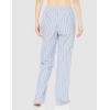imageAmazon Essentials Womens Poplin Sleep PantPale Blue White Double Stripe