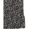 imageAmazon Essentials Womens PullOn Knit Midi Skirt Available in Plus SizeBlack White Abstract Animal