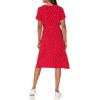 imageAmazon Essentials Womens ShortSleeve Midi Button Front Tie Dress
