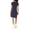 imageAmazon Essentials Womens ShortSleeve Scoop Neck Swing Dress Available in Plus SizeNavy