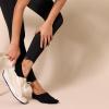 imageAmazon Essentials Womens Sneaker No Show Sock 4 PairsBlack